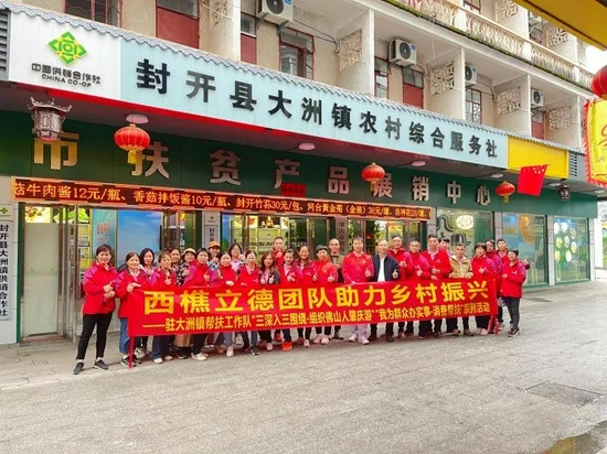 扛起使命担当!西樵赴封开县大洲镇开展乡村振兴驻镇帮镇扶村调研对接