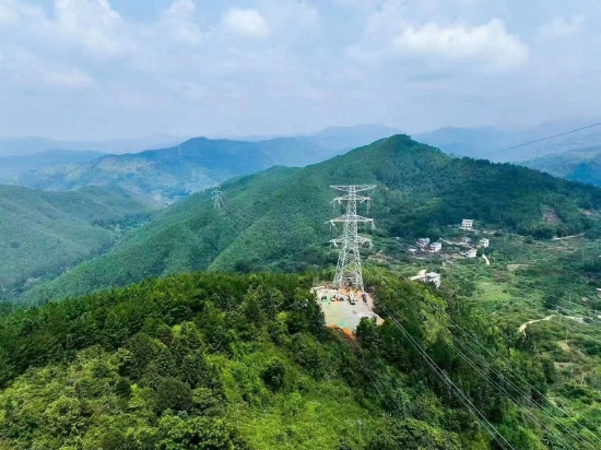 闽粤联网鸟瞰图 张博 摄