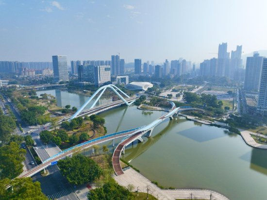 广州南沙城市景观图，刘伟，摄