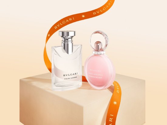 BVLGARI Pour Homme EDT宝格丽男士淡香水(大吉岭茶香)&Rose Goldea Blossom Delight EDT沐光玫香淡香水