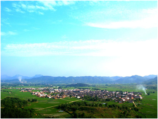 石塘古村全景