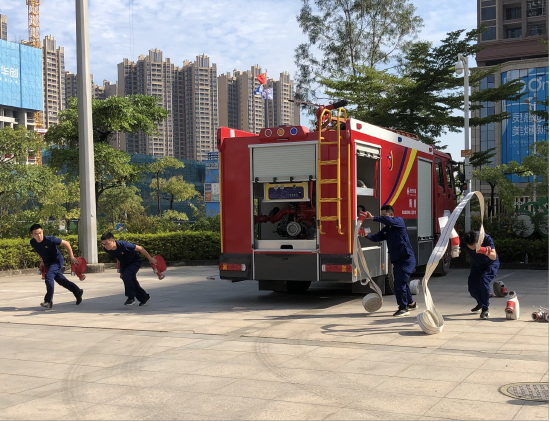 训练现场