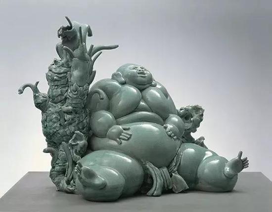 《阿福No.27》 瓷 2012年 吕品昌