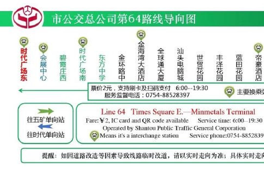 汕头市区新增2条公交线路