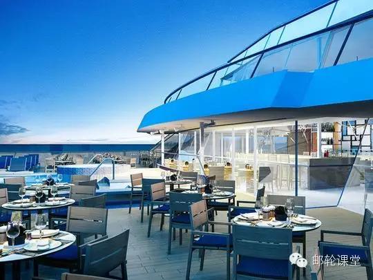 Terrace of the new Viking Sea cruise ship.(Photo: Viking Ocean Cruises)
