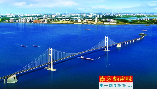项目效果图可以看到,深中通道以海底隧道下穿大铲水道、机场支航道及矾石水道,通过西人工岛实现隧桥转换。