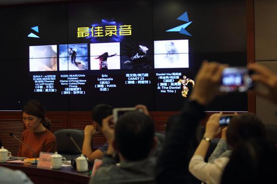 第十六届华语音乐传媒大奖新闻通气会_现场公布提名名单