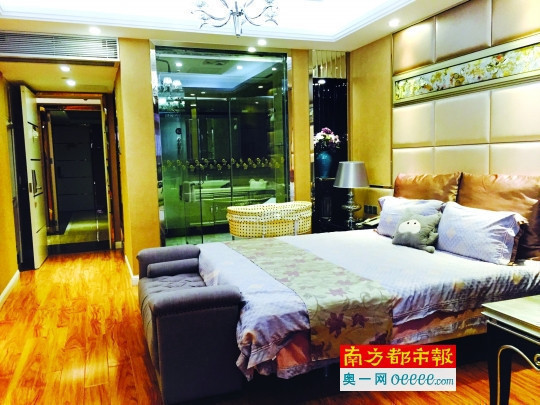 某月子中心68000元价格入住的套房。