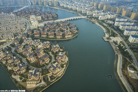 江苏丹阳农民居住区 堪比威尼斯水城_佛山频道