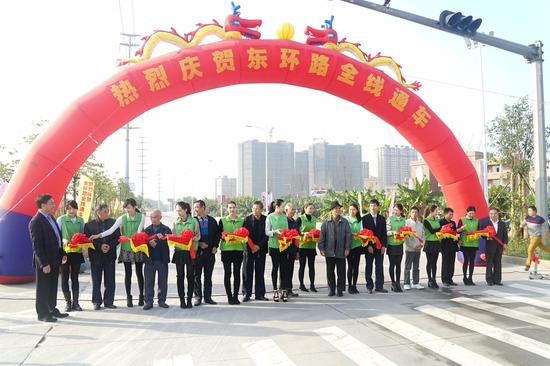 麻涌东环路等多条道路通车 杠杆效应带来契机