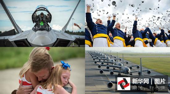 美国空军发布2015年度最佳图片_江门频道