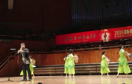 1500人观看 广东岭南葫芦丝新春音乐会成功举