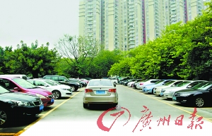 随着汽车保有量越来越高，停车问题也持续受到关注。广州日报记者骆昌威 摄