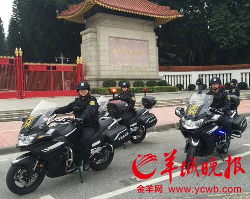 全国两会期间，广州反恐应急专业队伍“羊城突击队”将全天候武装备勤