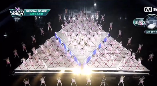 《Produce 101》节目现场
