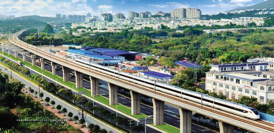 广佛肇城际和莞惠城际铁路今日正式开通