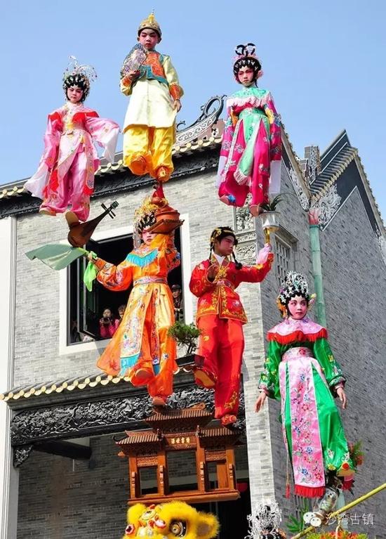 4月9日沙湾古镇喊你看飘色巡游啦!_新浪广东_新浪网