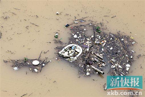 ■据介绍，这些生活垃圾基本都是武江干流以及支流流域所经过的村庄所排放的。