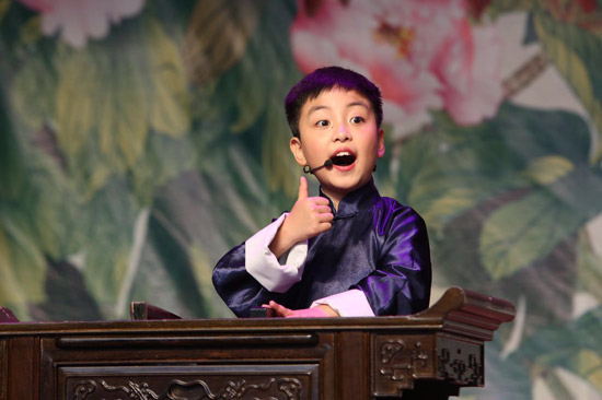 首届《岭南小古王》粤语讲古大赛启动(图)