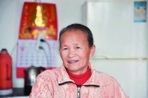 从化鳌头镇帝田村村民陈爱宜今年已64岁。