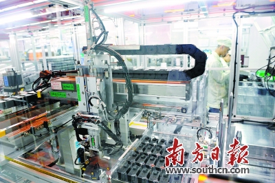 惠州企业争相拥抱工业4.0 机器多了效率高了_