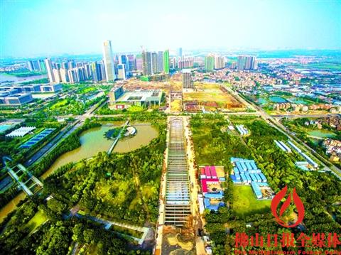 广佛环城际佛山新城段进展顺利