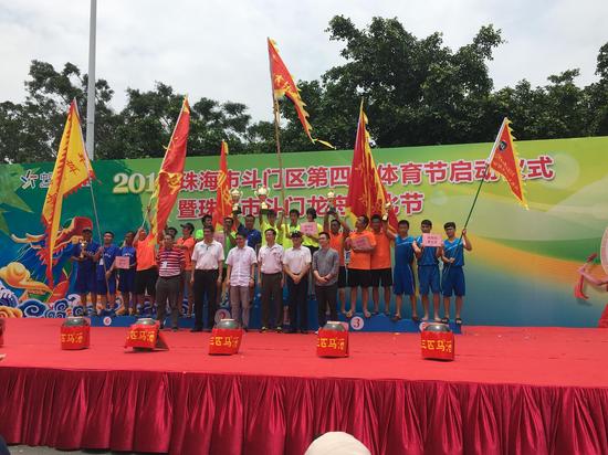 斗门龙舟赛22日开锣 42支龙舟队伍齐齐竞速