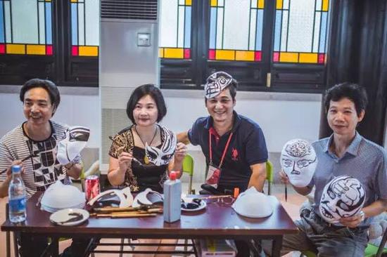 画粤剧脸谱活动
