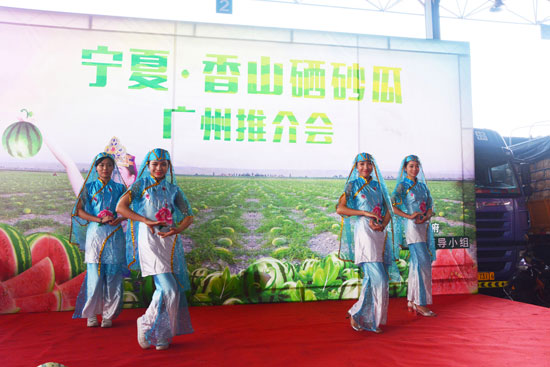 宁夏香山硒砂瓜推介会广州隆重举办