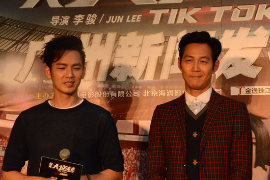 两大男神钟汉良、李政宰