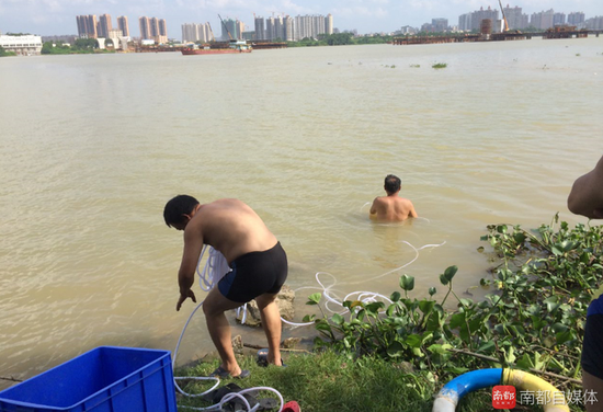 惠州9岁男童东江戏水失踪 只因捡块泡沫板(图)