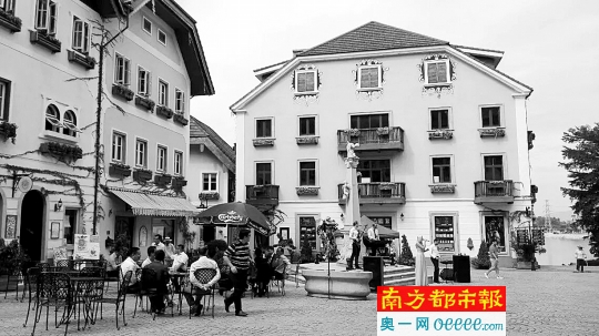  惠州哈斯塔特小镇。