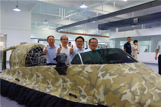 气垫船生产基地落户张槎 明年产值约1亿_佛山