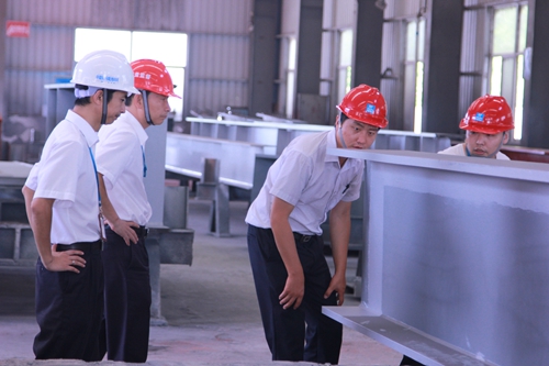 中建钢构阳光厂顺利取得涂装专项一级资质_湛