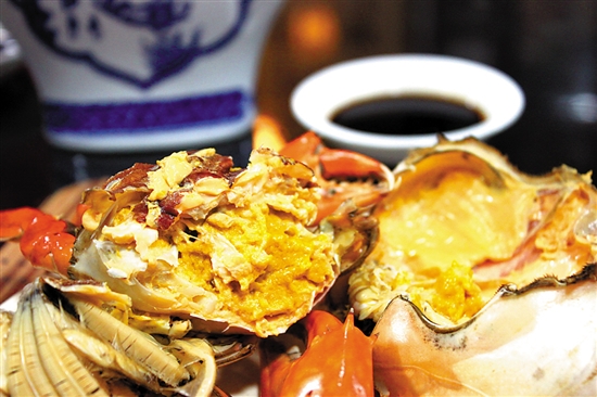 膏蟹也爱日光浴 攒钱吃黄油蟹去_佛山频道_新浪广东_新浪网