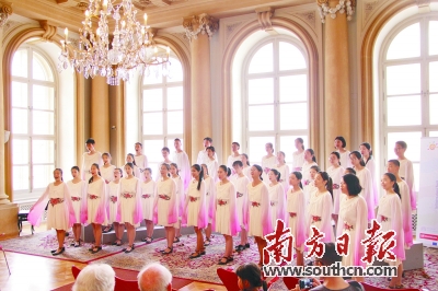 广州市少年宫合唱团获第三届斯洛伐克布拉迪斯拉发国际青少年音乐节合唱比赛全场总冠军。受访者供图