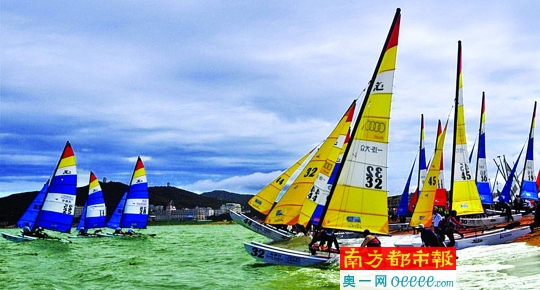 国内最高水平帆船赛事落户珠海 10月来看百舸