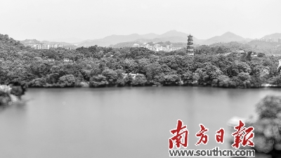 风光秀丽的惠州西湖。南方日报记者 王昌辉 摄