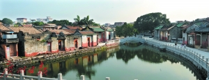 南社古村代表着珠三角地区的水乡特色。
