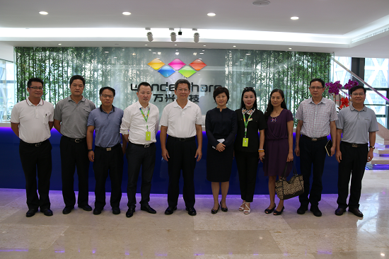 深圳市副市长陈彪莅临万兴科技调研指导