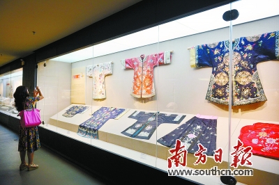 广州十三行博物馆试运营，未来将向公众免费开放。 南方日报记者 肖雄 摄
