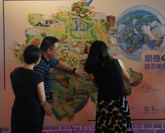 顺德首发9条特色旅游线路 美食地图同期发布_