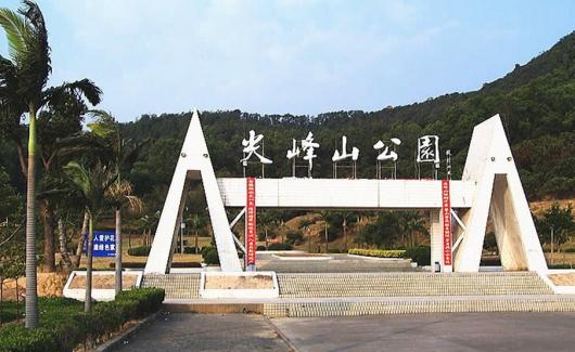 斗门尖峰山公园改造进度接近尾声 最快月底完