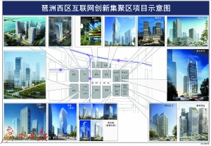 琶洲西区互联网创新集聚区项目示意图