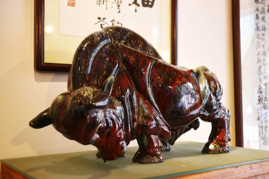 专访广东石湾陶艺师黄浩星:奋蹄向朝阳的老牛