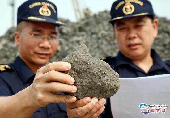 广州黄埔海关查扣1.2万吨非法进口洋垃圾