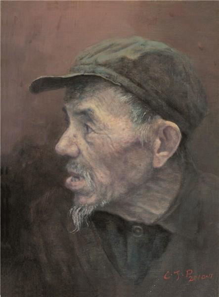 《27-巴蜀老人》 30x40cm 2010年