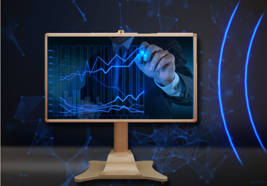 采用先进的红外触控技术,可实现十点触控,同时加入防撞防划伤钢化玻璃,带来像玩大尺寸PAD一样方便时尚的会议展示!
