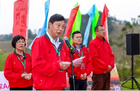 国际木球总会会长翁明辉发言致辞