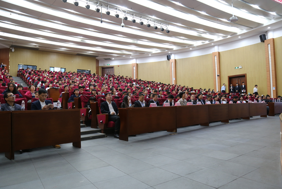 送金融知识进校园暨反电信诈骗宣传活动顺利举